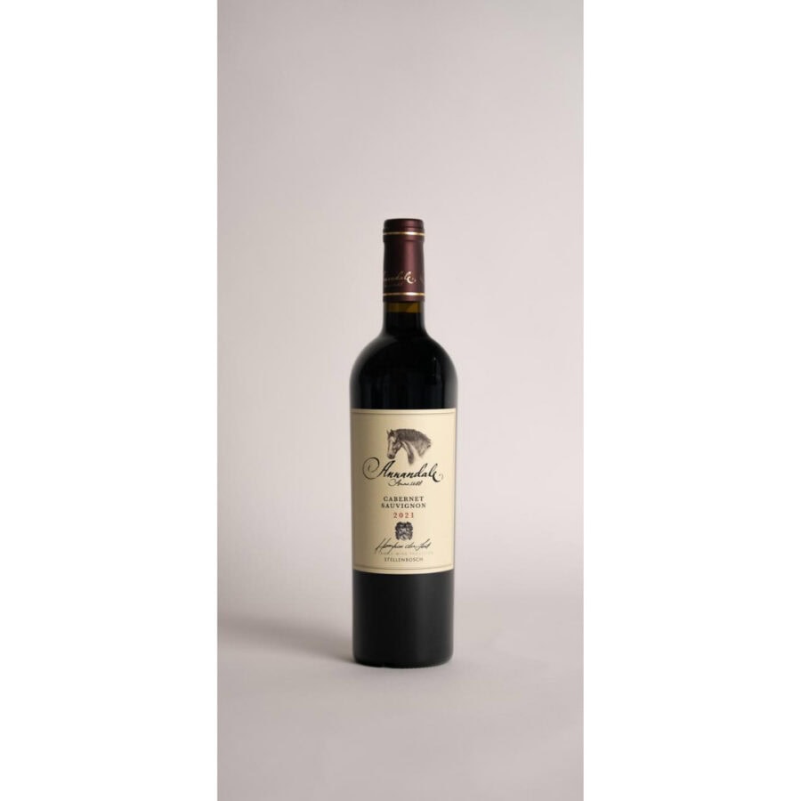 Annandale Cabernet Sauvignon 2021 wine bottle showing dark fruit, chocolate and violet aromas