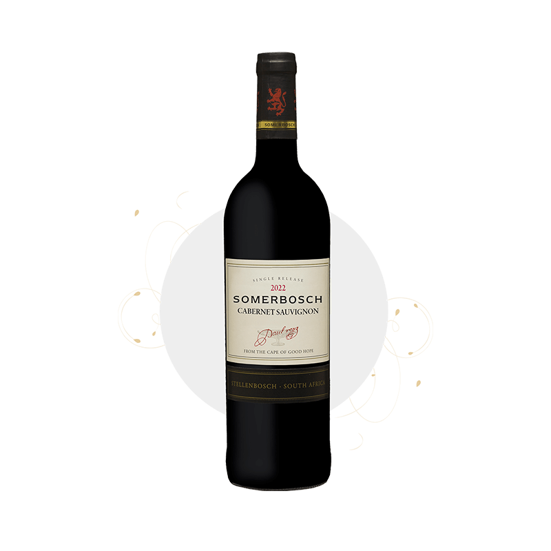 Somerbosch Single Release Cabernet Sauvignon 2022, Stellenbosch, South Africa.